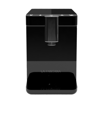 Watercooler cu filtre apă | LUXIUM BLACK - Abonament: purificator apă (apă rece și la temperatura camerei) + servicii incluse